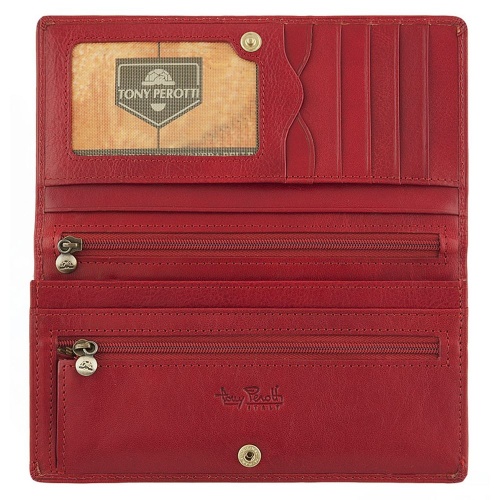 Кошелек Italico Long, красный фото 4 Кошелек Italico Long, красный фото 4