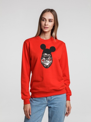 Толстовка Monkey Mouse, красная Толстовка Monkey Mouse, красная
