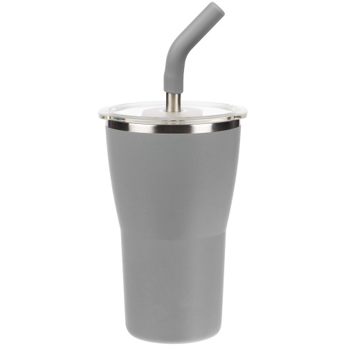 Термостакан Sapporo без логотипа, серый фото 2 Термостакан Sapporo без логотипа, серый фото 2