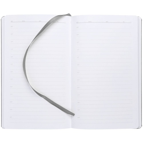 Ежедневник Nova Metal, недатированный, серый фото 6 Ежедневник Nova Metal, недатированный, серый фото 6