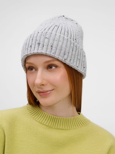 Шапка Spotti, светло-серая фото 5 Шапка Spotti, светло-серая фото 5