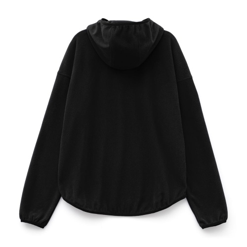 Анорак флисовый унисекс Fliska, черный фото 3 Анорак флисовый унисекс Fliska, черный фото 3