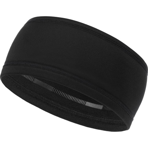 Спортивная повязка утепленная Jogge, черная фото 2 Спортивная повязка утепленная Jogge, черная фото 2