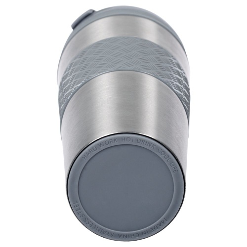 Термостакан Hard Work, вакуумный, серебристый фото 6