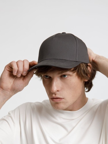 Бейсболка Seguro, серая фото 6 Бейсболка Seguro, серая фото 6