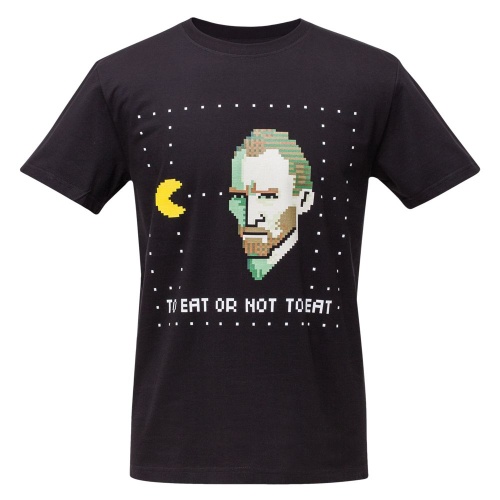 Футболка мужская «Ван-Пакман», черная фото 3 Футболка мужская «Ван-Пакман», черная фото 3