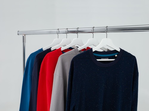 Футболка с длинным рукавом Kosmos 1.0, серая фото 8 Футболка с длинным рукавом Kosmos 1.0, серая фото 8