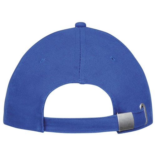 Бейсболка Buffalo, ярко-синяя (royal) с неоново-розовым фото 4