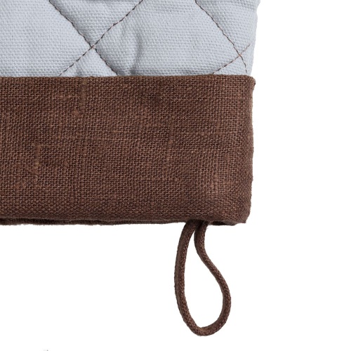 Прихватка-рукавица Keep Palms, серо-голубая фото 3