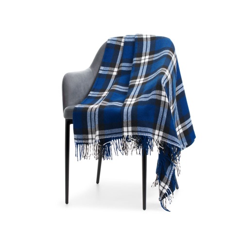 Плед «Валдай», синий фото 4 Плед «Валдай», синий фото 4