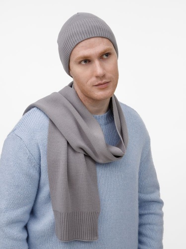 Шапка Sorang, серая фото 4 Шапка Sorang, серая фото 4