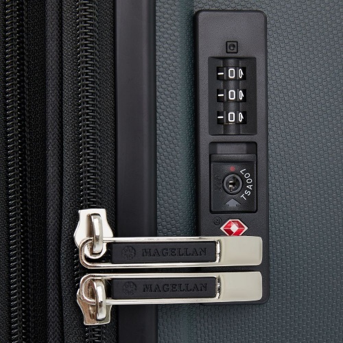 Чемодан Santiago L, темно-серый фото 3 Чемодан Santiago L, темно-серый фото 3