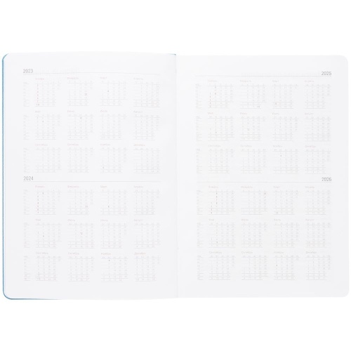 Ежедневник New Factor Metal, голубой фото 6 Ежедневник New Factor Metal, голубой фото 6