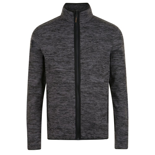 Куртка флисовая Turbo, темно-серая с черным Куртка флисовая Turbo, темно-серая с черным