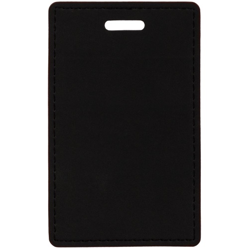 Чехол для пропуска Multimo, черный с красным фото 3