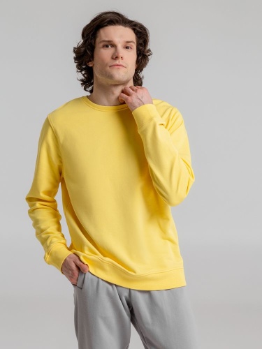 Свитшот унисекс BNC Inspire (Organic), желтый фото 6