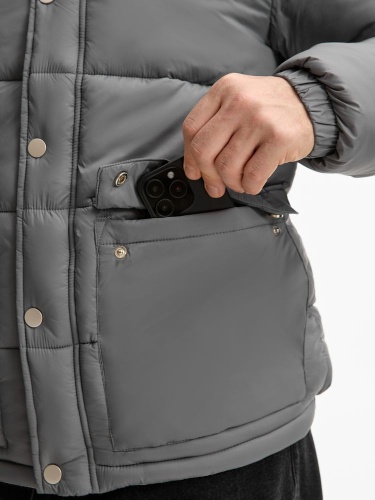 Куртка Ben Mac, серая фото 5 Куртка Ben Mac, серая фото 5