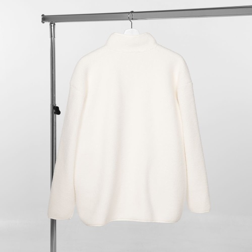 Куртка унисекс Oblako, молочно-белая фото 2 Куртка унисекс Oblako, молочно-белая фото 2