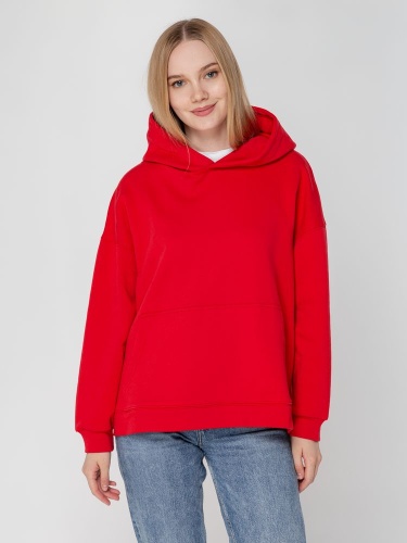 Худи оверсайз унисекс Outshine, красное фото 7 Худи оверсайз унисекс Outshine, красное фото 7