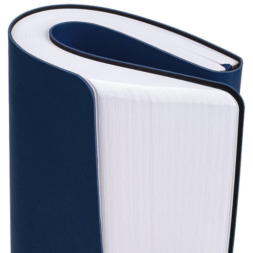 Ежедневник Flex New Brand, недатированный, темно-синий фото 7