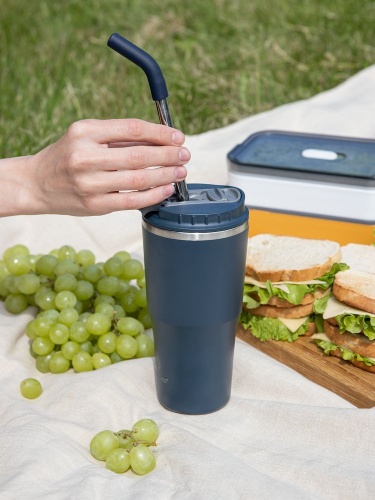 Термостакан Sapporo М, темно-синий фото 5 Термостакан Sapporo М, темно-синий фото 5