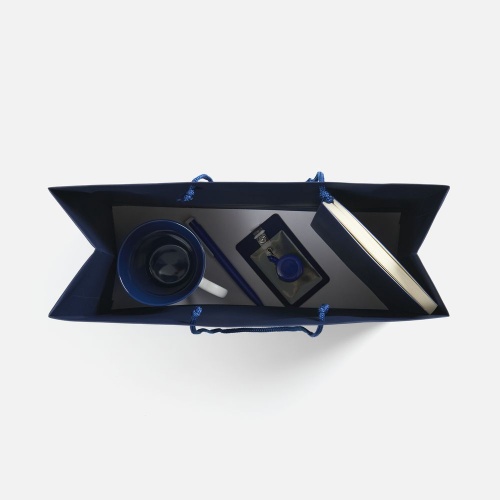 Набор Flat White, синий фото 2 Набор Flat White, синий фото 2