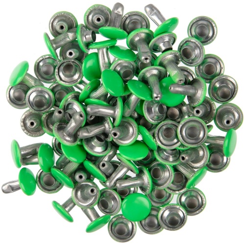 Заклепка Rivet, S, зеленый неон фото 2 Заклепка Rivet, S, зеленый неон фото 2