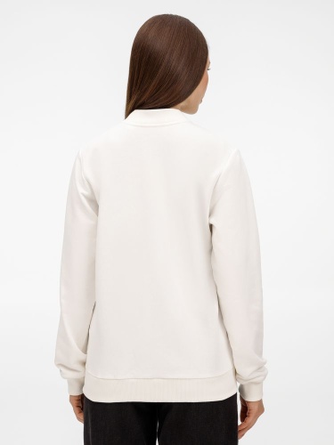 Бомбер унисекс Townie, молочно-белый фото 4