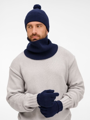 Снуд Catch Match, темно-синий фото 3 Снуд Catch Match, темно-синий фото 3