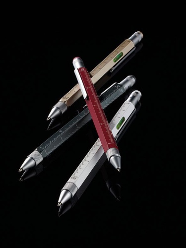 Ручка шариковая Construction, мультиинструмент, серебристая фото 8 Ручка шариковая Construction, мультиинструмент, серебристая фото 8