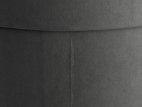 Коробка круглая Hatte, серая, уценка фото 7