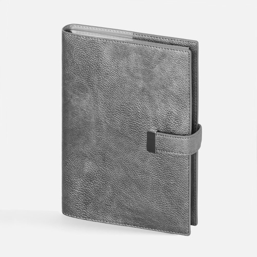 Ежедневник Repute, недатированный, серый фото 3