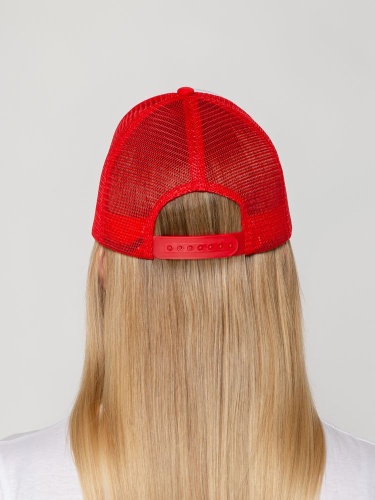 Бейсболка Sunbreaker, красная с белым фото 8 Бейсболка Sunbreaker, красная с белым фото 8