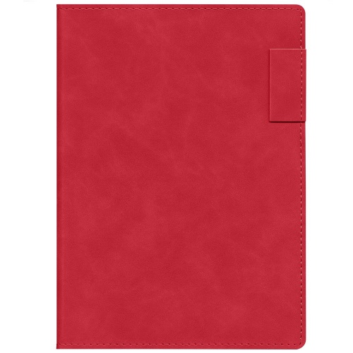 Ежедневник Lable Touch, недатированный, красный