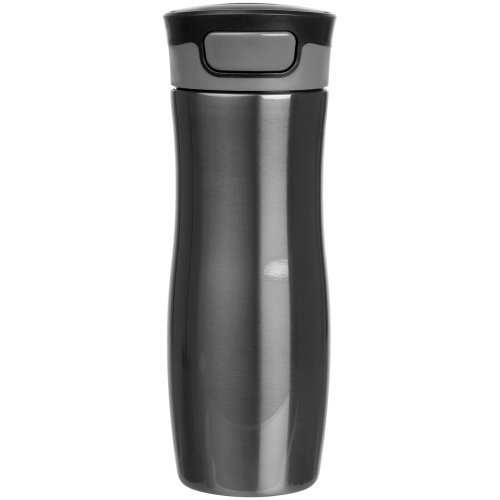 Термостакан Tansley, герметичный, вакуумный, серо-стальной фото 3