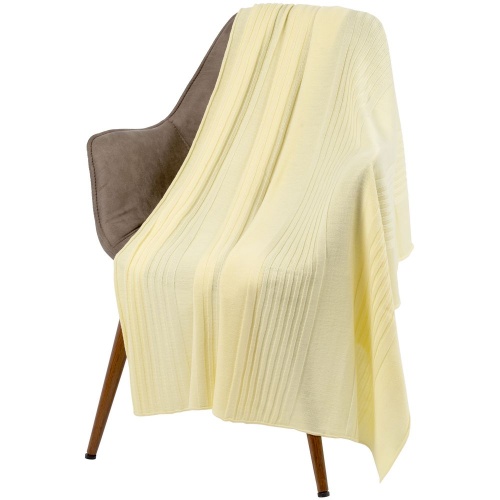 Плед Pail Tint, светло-желтый фото 7