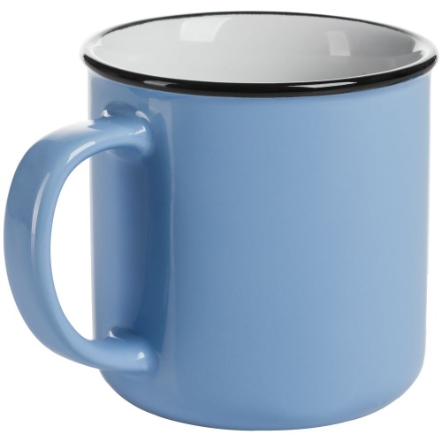 Кружка Dacha, средняя, голубая фото 3