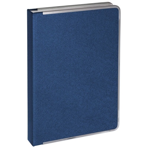 Ежедневник Frame Metal, недатированный, синий фото 2 Ежедневник Frame Metal, недатированный, синий фото 2