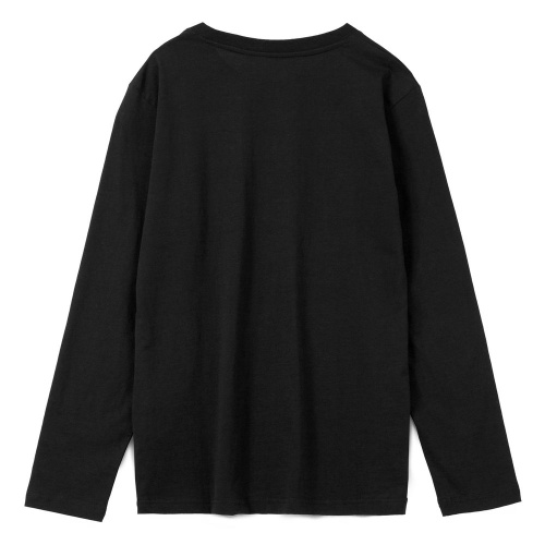 Футболка с длинным рукавом Lehta, черная фото 3 Футболка с длинным рукавом Lehta, черная фото 3