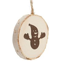 Подвеска Logger, со снеговиком