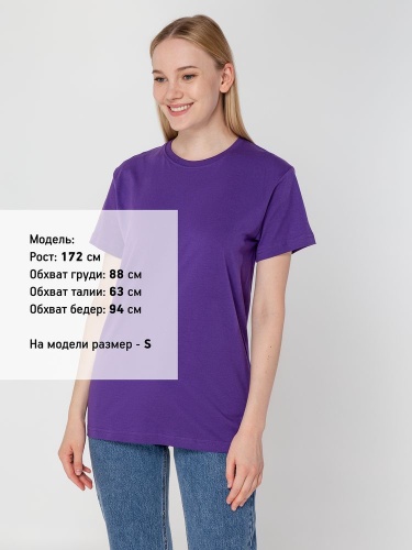 Футболка унисекс T-Bolka 160, фиолетовая фото 9 Футболка унисекс T-Bolka 160, фиолетовая фото 9
