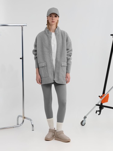 Бейсболка Dogoni, серая фото 4