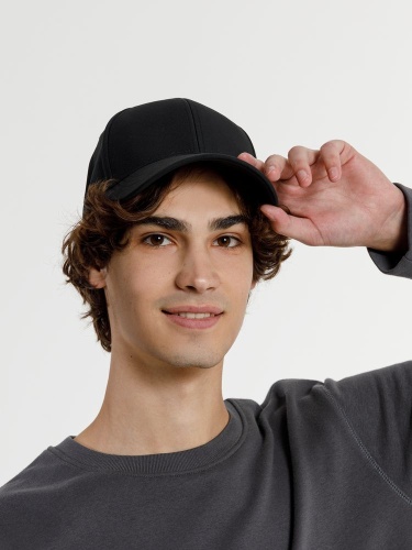 Бейсболка Cityscape, черная фото 3