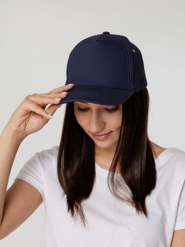 Бейсболка Unit Standard, темно-синяя фото 8 Бейсболка Unit Standard, темно-синяя фото 8