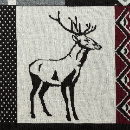 Плед North Colour, бордовый фото 8