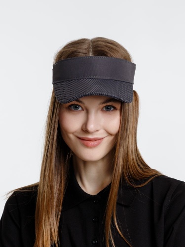 Козырек Grand Slam, темно-серый фото 4 Козырек Grand Slam, темно-серый фото 4