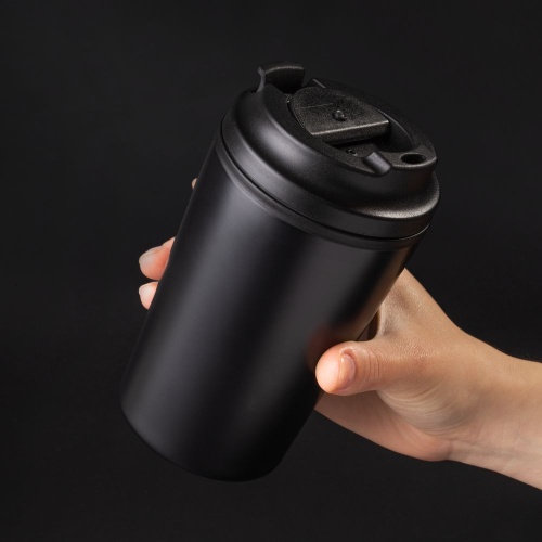 Термостакан Kuppi, черный фото 5