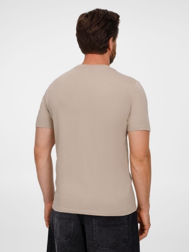 Футболка унисекс Legend, серо-бежевая фото 3