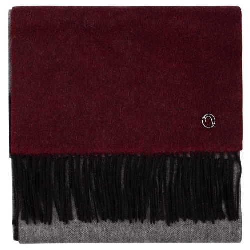 Шарф Charming, коричневый с оранжевым фото 3 Шарф Charming, коричневый с оранжевым фото 3