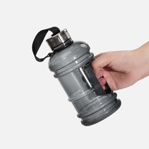 Спортивная бутылка Practice, черная фото 3
